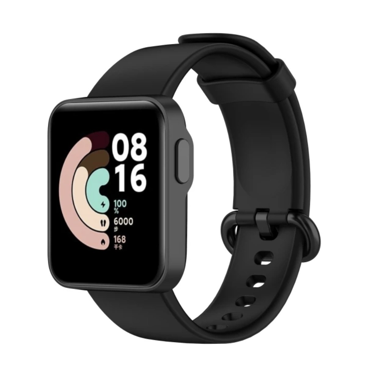 Silicone Wrist Watch Strap for Mi Watch, Redmi Watch, Mi Watch Lite and Redmi Watch Lite