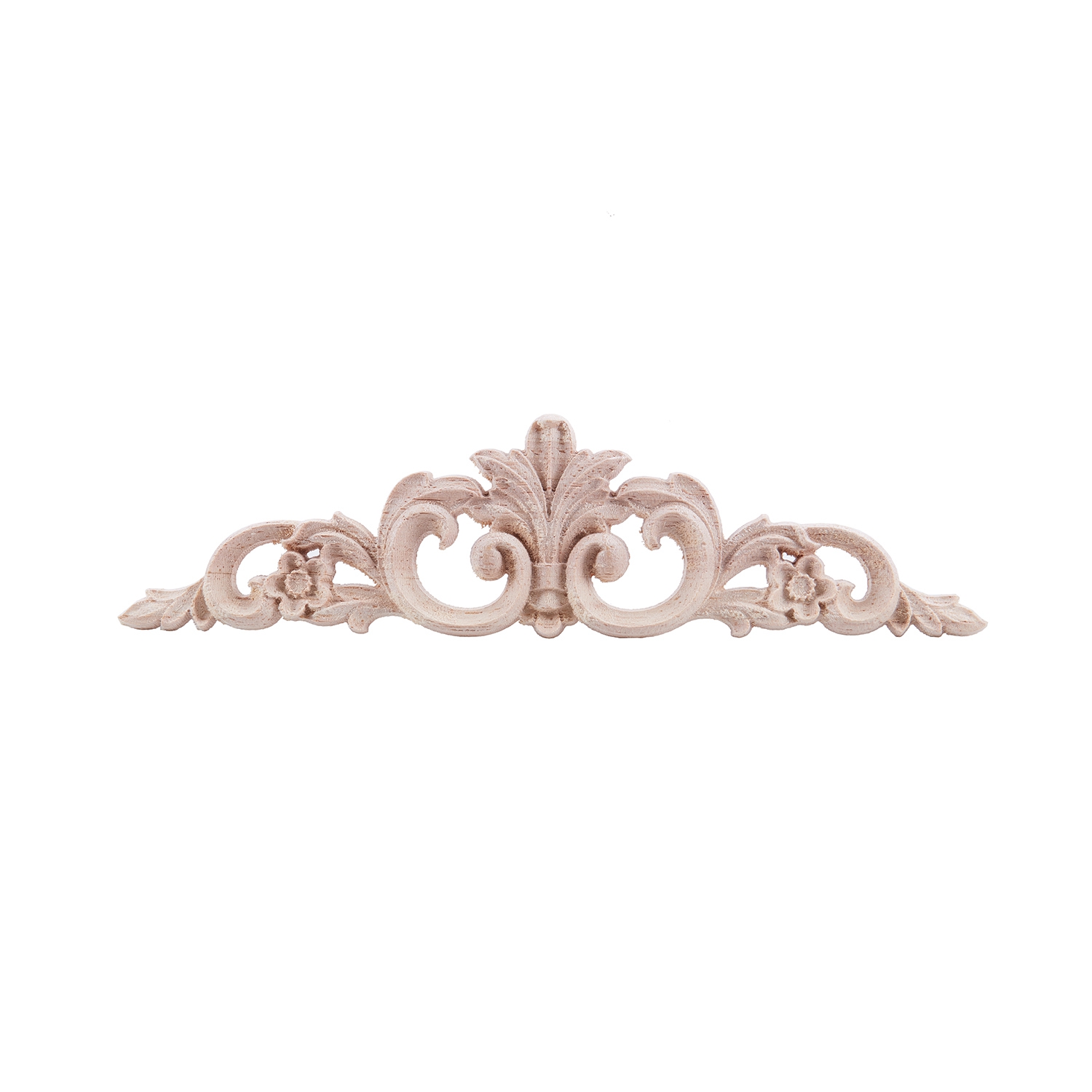 New 1pcs Wood Oak Carved Corner Onlay Applique Furniture Home Decor(20*5cm)