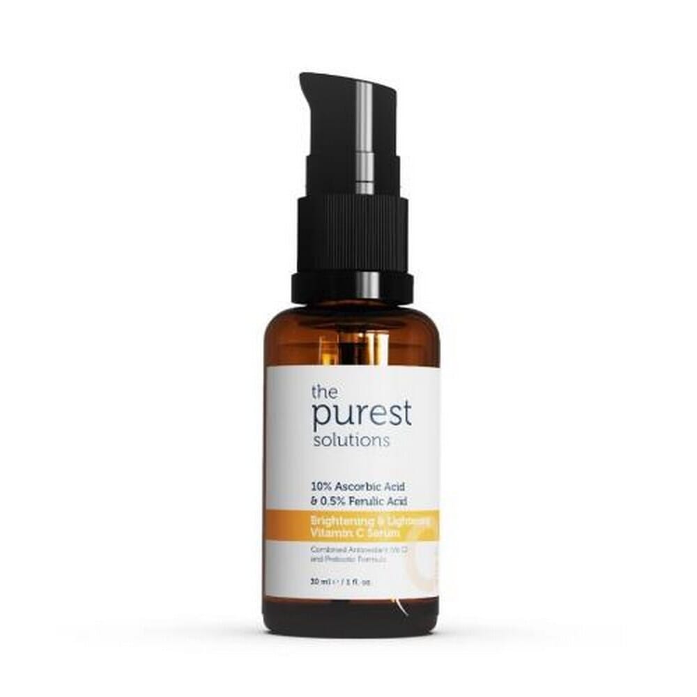 The Purest Solutions 10% Ascorbic Acid & 0.5% Ferulic Acid 30ML