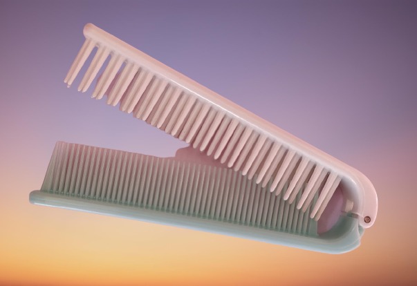 1 Piece Double Sided Portable Pocket Folding Hair Comb