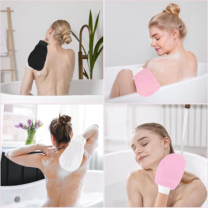 1 Piece Silky Smooth Skin Awaits: Bath Gloves & Dead Skin Remover Scrubber for Effortless Exfoliation - The Best Purchase Of Yours - SG