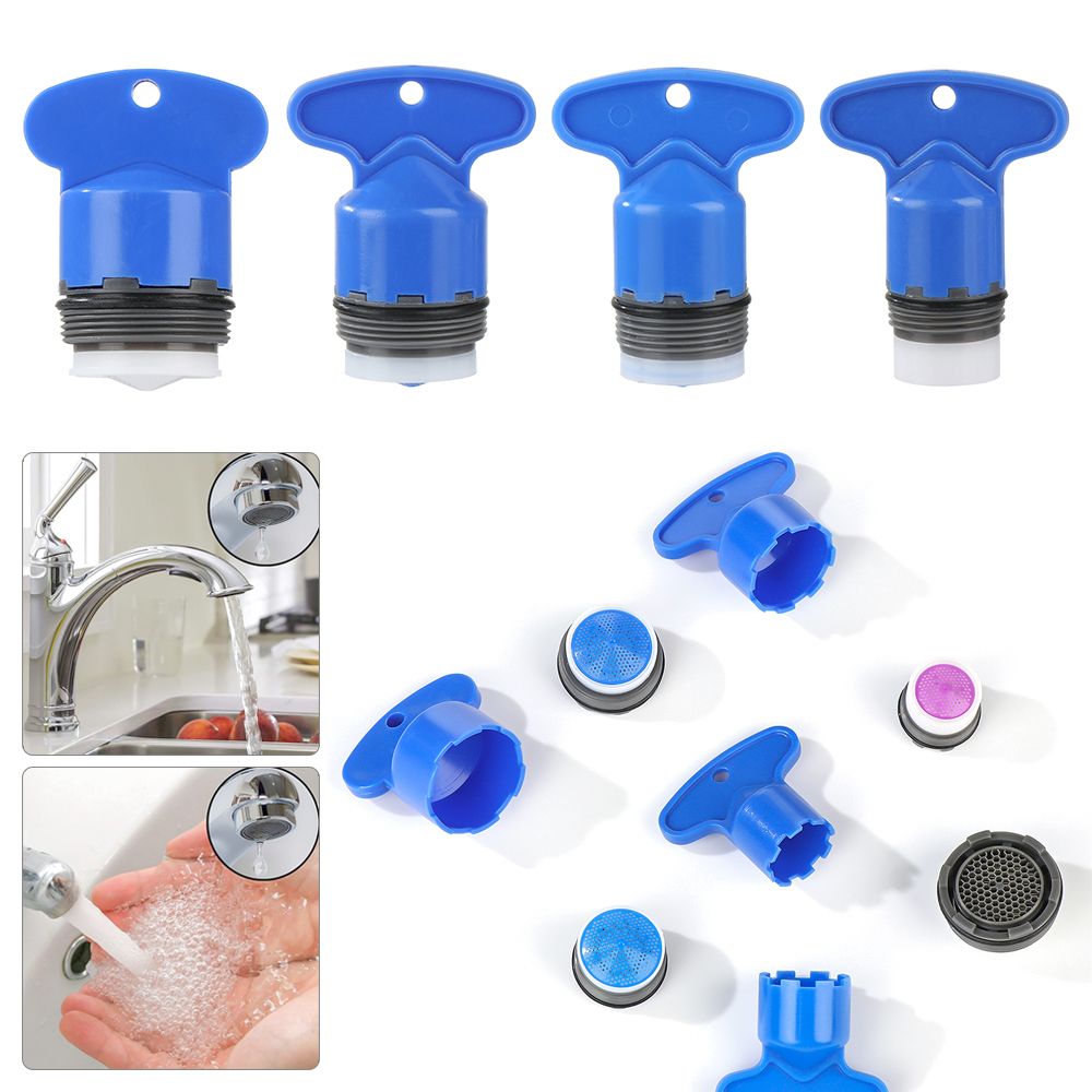 Bathroom Faucet Accessories Built-in Bubbler Filter Removal Wrench Water Saving Tap Aerator Faucet Spout Faucet Bubble