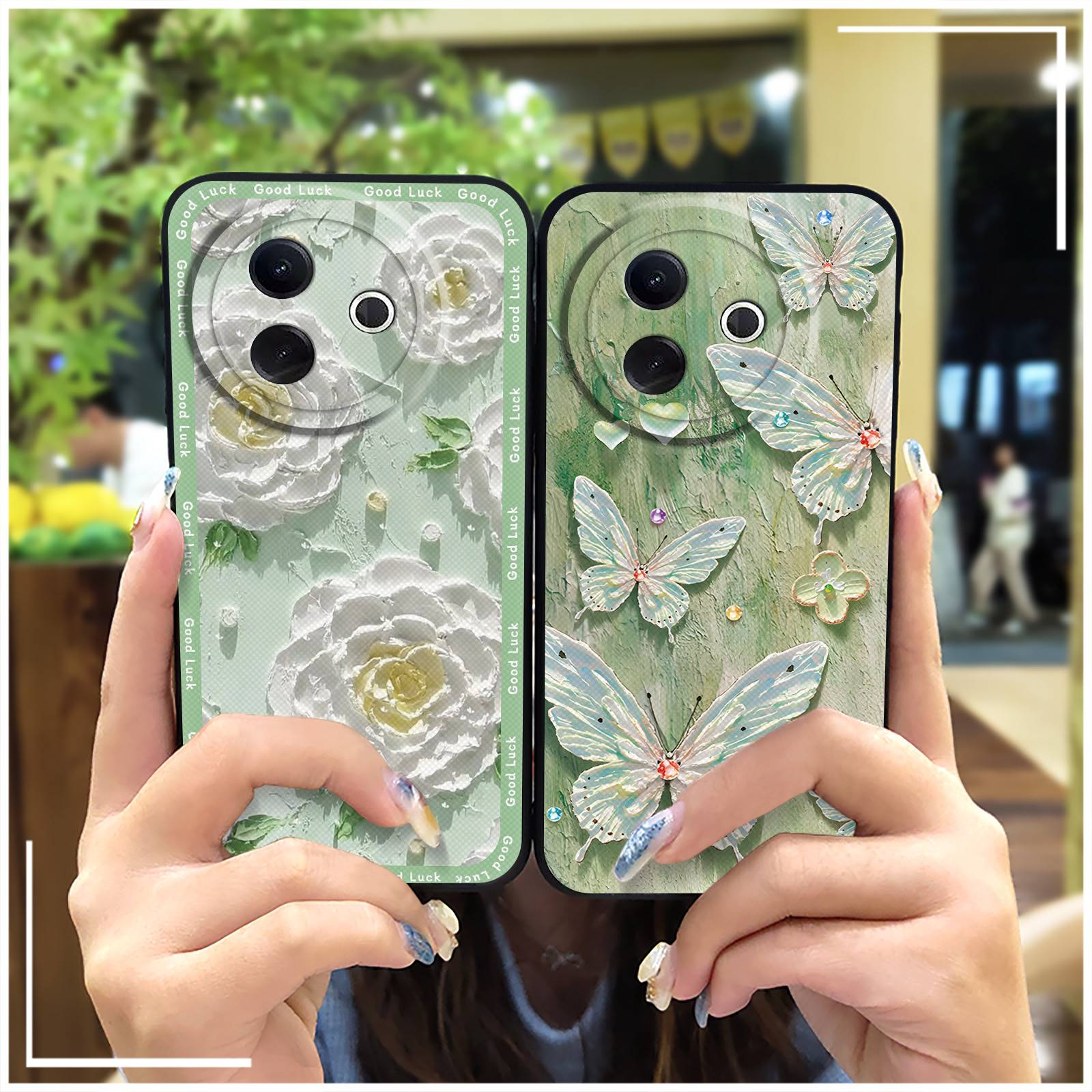 TPU Cartoon Phone Case For infinix Note60/X6879 Graffiti Silicone Oil Painting Phone Pouch Cute Soft case Shockproof