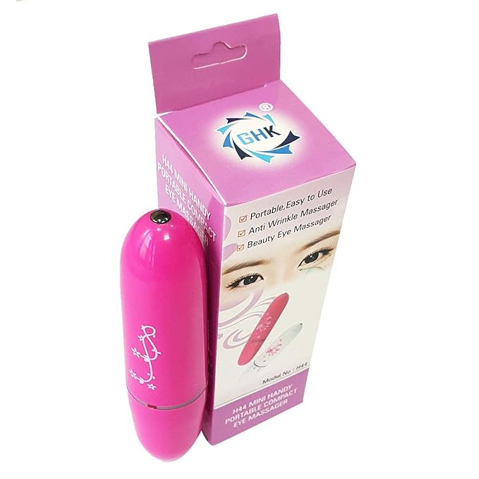 Mini Handy Portable Compact Pen Eye Massager For Clarifying Wrinkles & Dark Circles, Battery Powered Eye Massager, Random