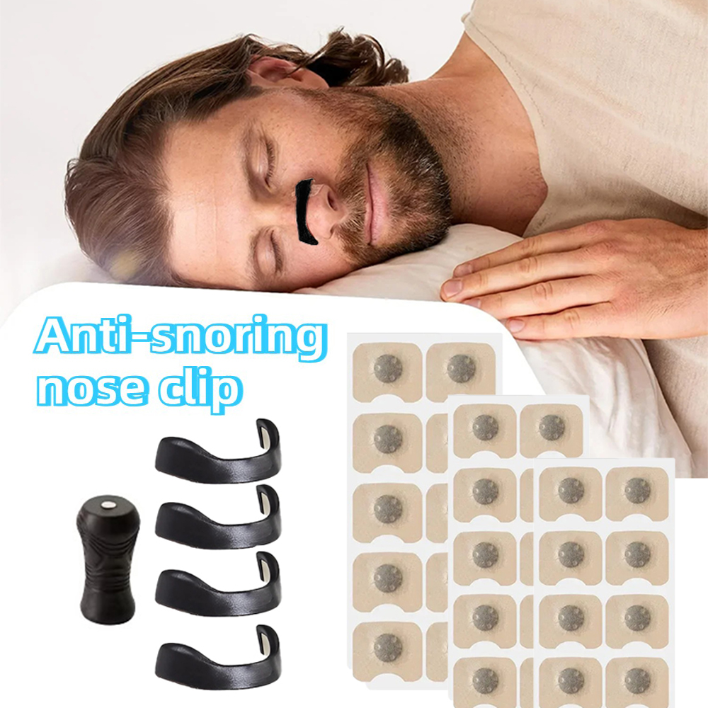 Fifty percent discount Magnetic Nasal Dilator Anti Snoring Nose Strips,Boost Oxygen Intake,Sleep Nasal Breathing Dilators Starter Kit