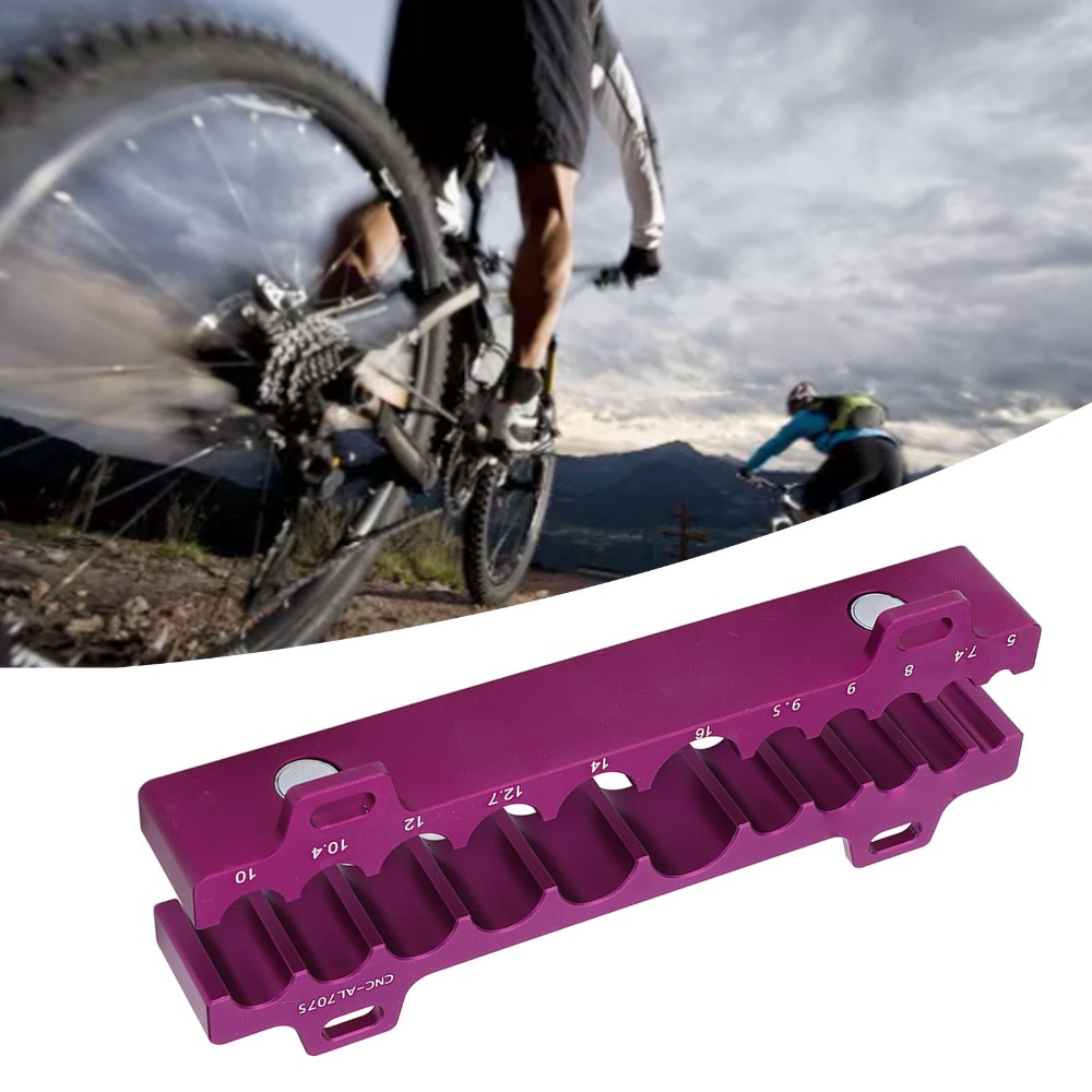 1 Pair Durable Aluminium Alloy Bike Fork Hub Clamp 147MM Waterproof Rear Shock Clamp with Magnetic Bike Vise Jaw Hub Axle Repair
