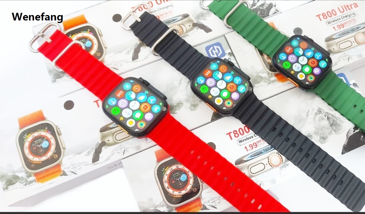 Wenefang New T800 ULTRA Smartwatch Series 8 Bluetooth Dial Call Luxury Fitness Tracker SOS sport Ultra Watches T800 Ultra