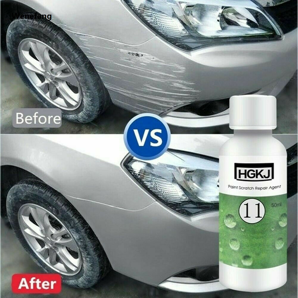 Wenefang 1pcs HGKJ-11 Auto Car Dent Paint Scratch Remove Repair Agent Polishing Wax 20ml Scratch Repair Instant Illuminating