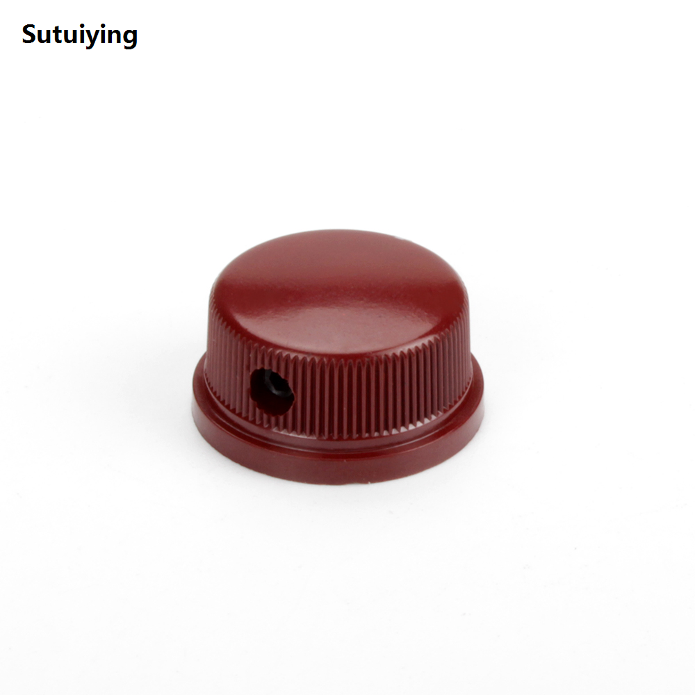 Sutuiying DAIERBUMP 10PCS KN-1470A Bakelite 6.35mm Shaft Brass Inside Fifty percent discount Set Screw Guitar Pedal Effects Control Amp Knob
