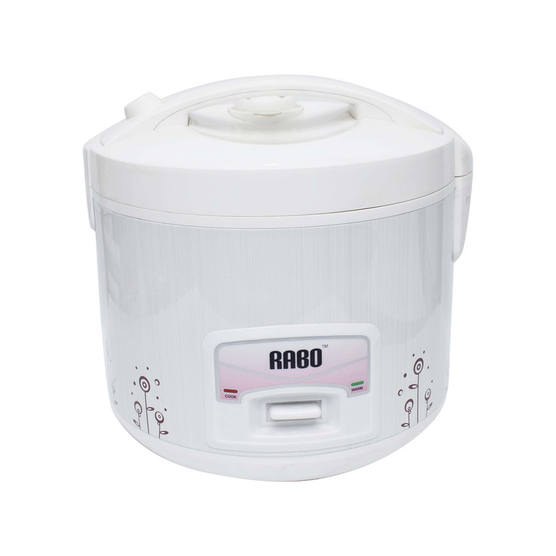 Grey Rabo Rice Cooker 700W 1.8L (RCC 700D)