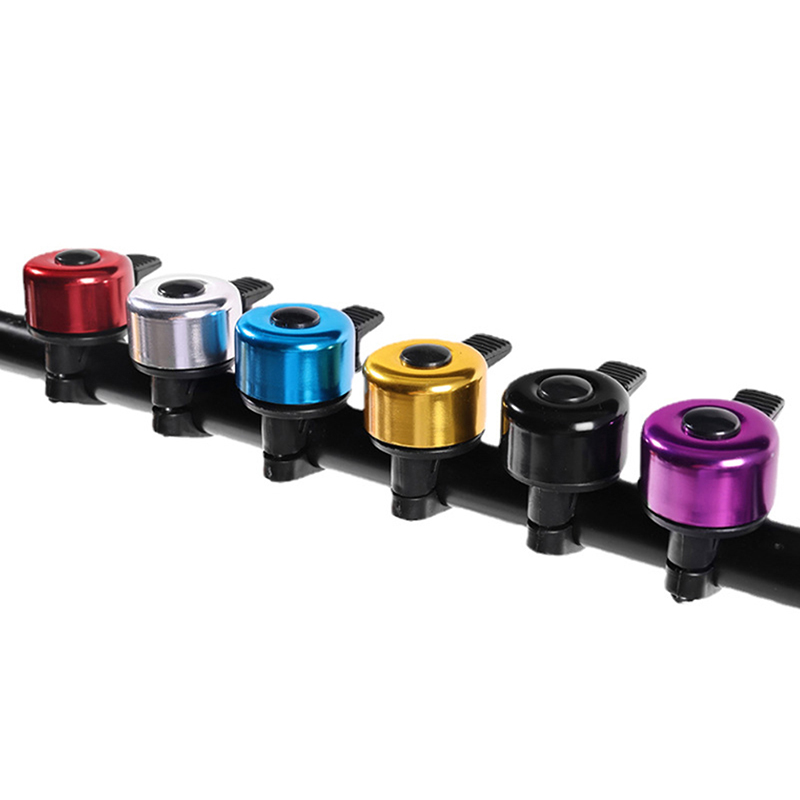 Bicycle Horn Aluminum Alloy Mountain Bike Bells High Decibel Crisp Pleasant Bell Safety Alarm Bells Bike Accessories CF8