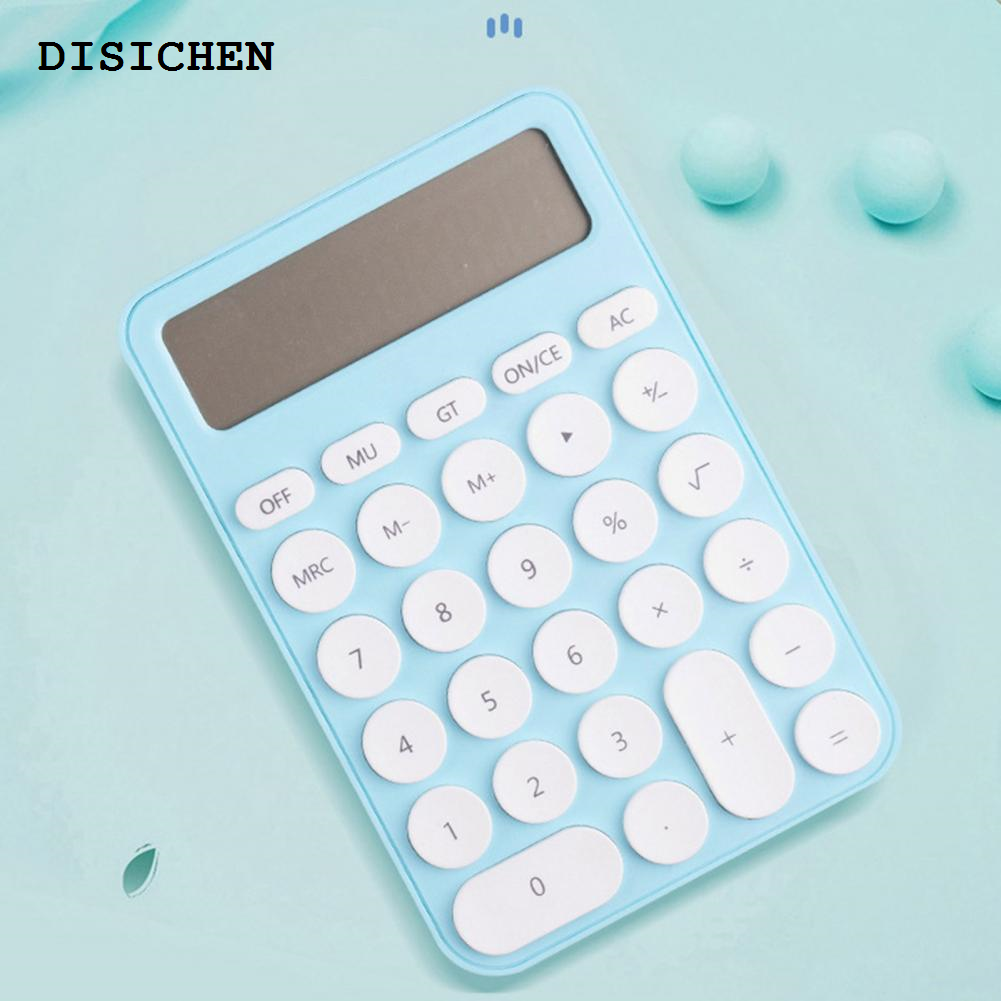 DISICHEN Fifty percent discount Large Button Calculator 10-key Calculator Portable Children's Desktop Calculator with Extra Large Lcd Display for Great for Kids