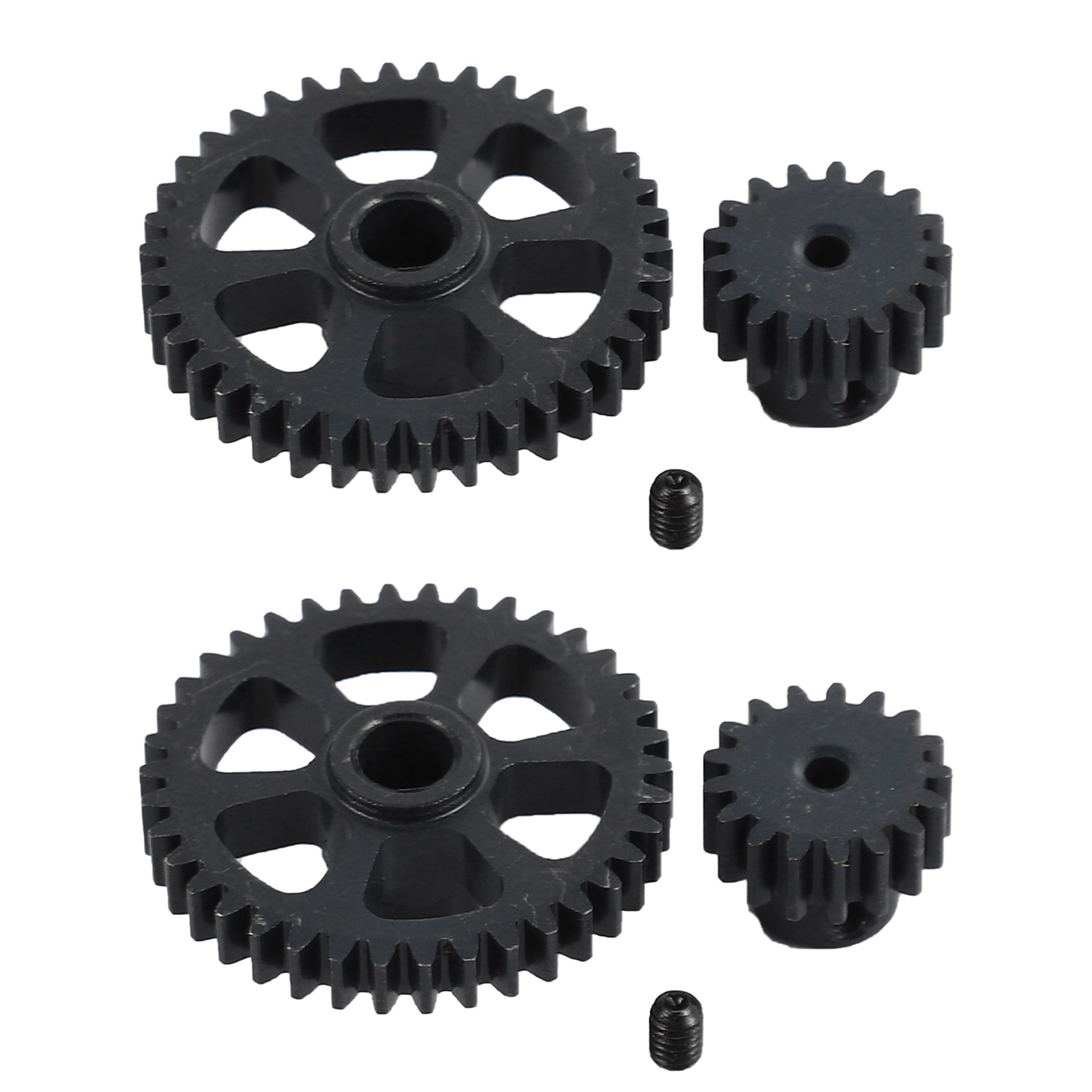fasdaga 2X Upgrade Part Metal Reduction Gear + Motor Gear Spare Parts for A949 A959 A969 A979 K929