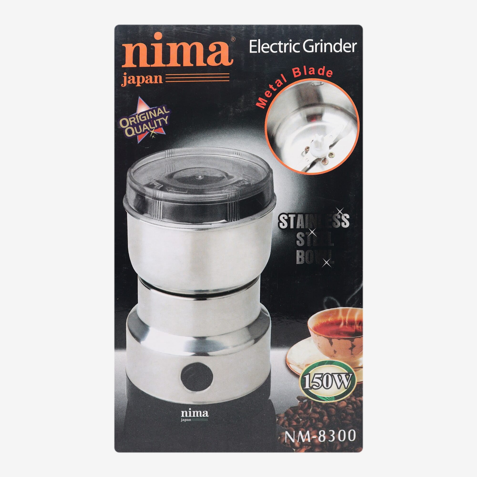 Nima 4 Blade Mini Portable Electric Mixer Grinder