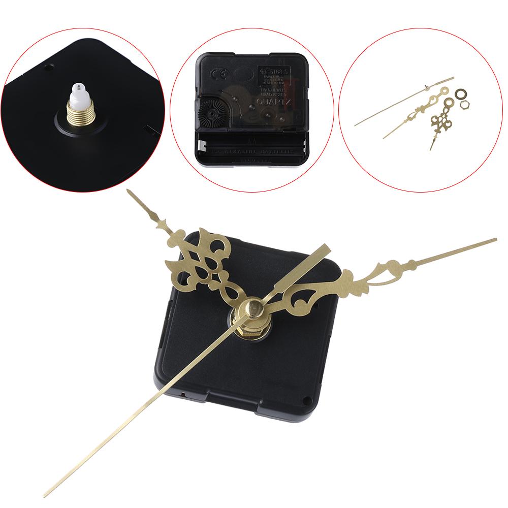 DIY Classic Mute Accessories Clock Movement Mechanism Pendulum Parts + Hands Repair Replacement