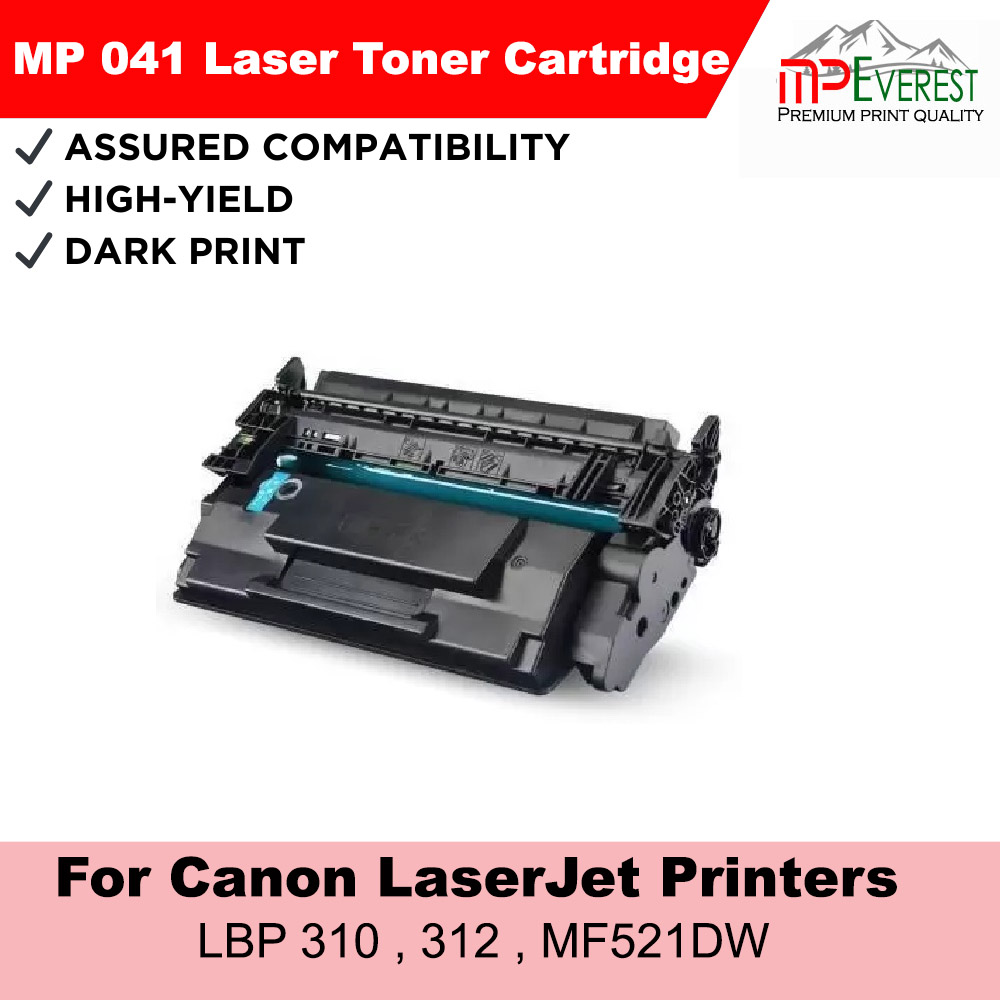 MP 041 Compatible Laser Toner Cartridge | Replacement for Canon LBP310 , LBP312 , LBP312dn , MF525dw Printers | Excellent Quality
