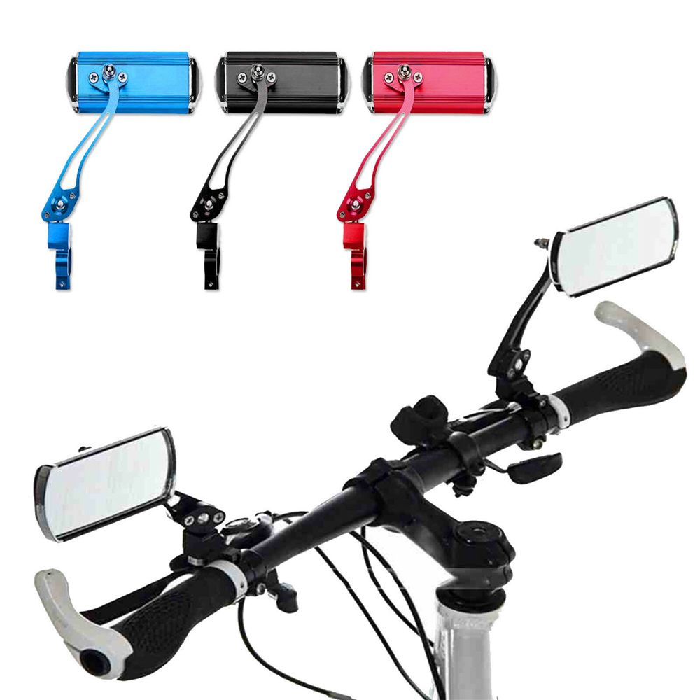 360° Outdoor Safety Cycling Aluminium Alloy Rear View Motorcycle Looking Glass MTB Bike Rearview Bicycle Mirror Handlebar