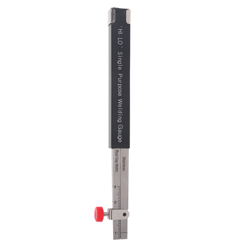 FORIDE 4X Welding Inspection Scale Small Height Gauge Hi-Lo Dedicated Internal Welding Ruler Metric Size N19