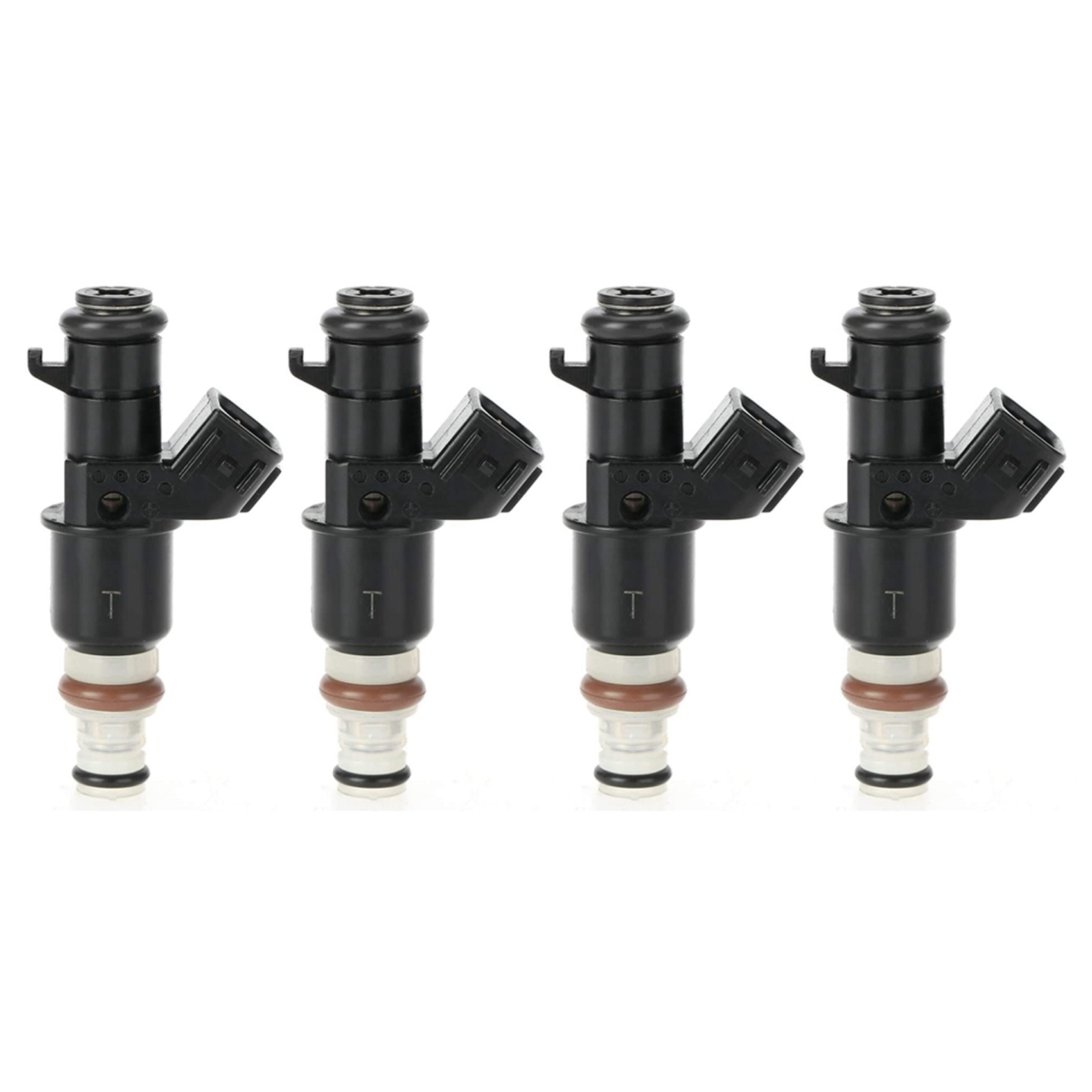 FORIDE 4X 16450-RAA-A01 Fuel Injector Nozzle for Accord -V Elements 2005 2006 2007 2008 2009 2010 2011 Car Accessories