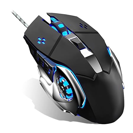 Biagji Mt25 RGB Gaming Mouse 6 Buttons 3200 DPI