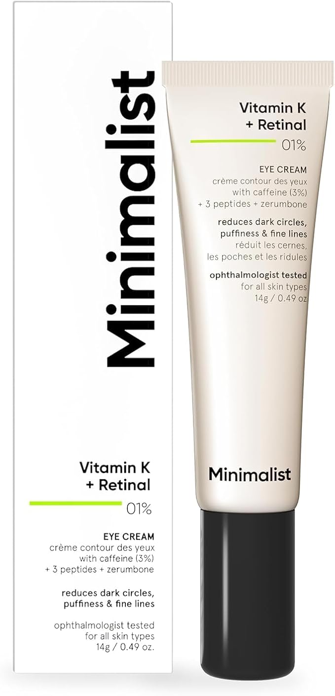 Minimalist 0.1% Vitamin k+Retinol Eye Cream 14g