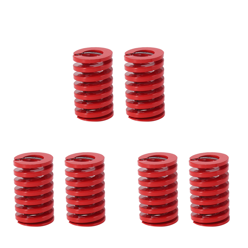 FORIDE 6 Pcs 25mm OD 40mm Length Compression Mould die Springs for Model 3 Trunk, Medium Load