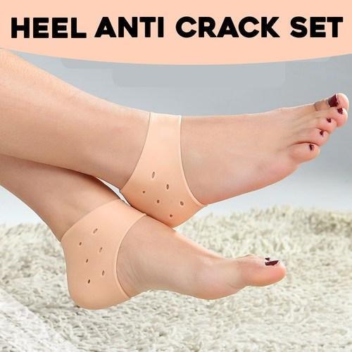 Silicone Shoe Heel Anti Crack Set