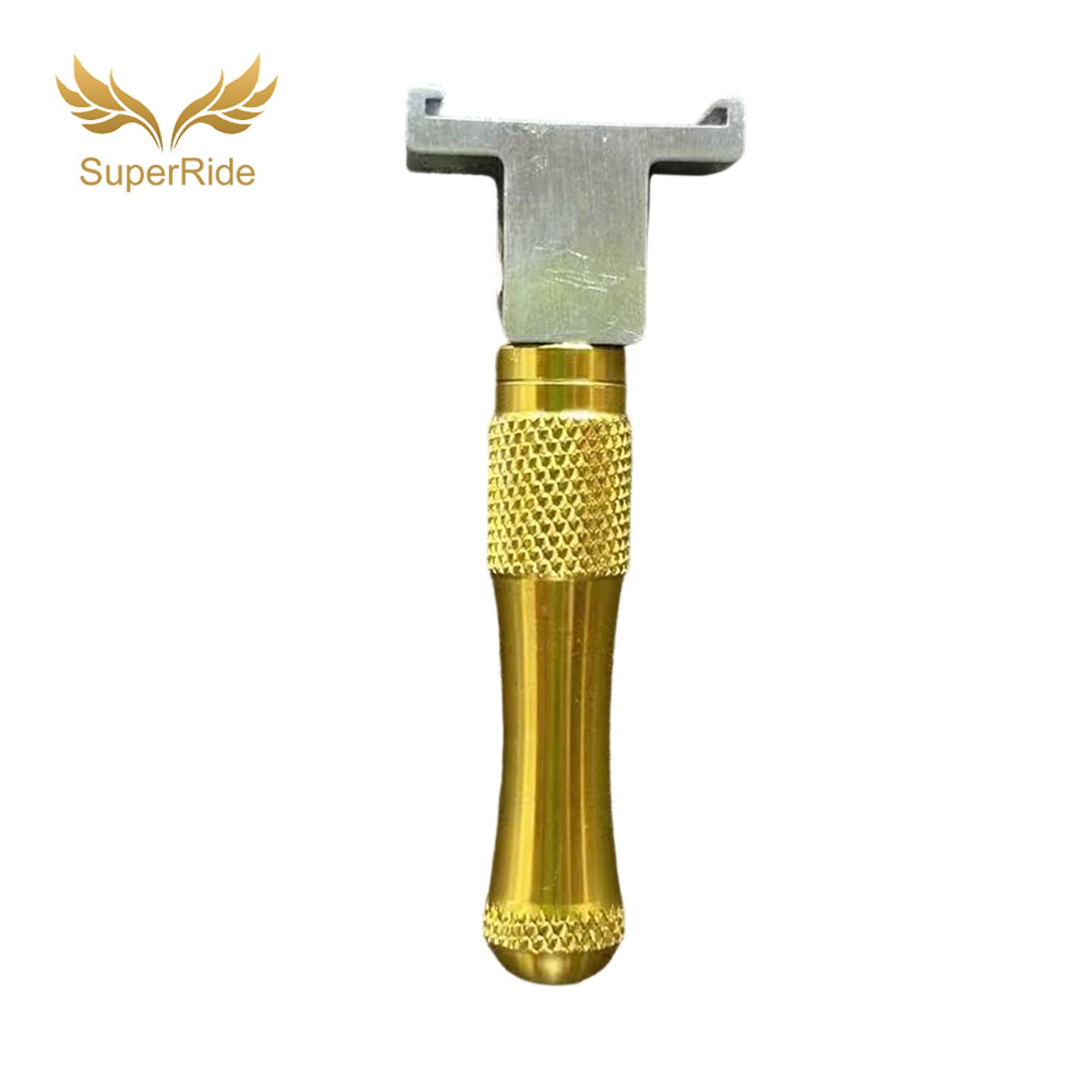 SuperRide Compact Wrench Ergonomic Aluminum Alloy Wrench with Anti-slip Handle Compact Multifunctional Portable Lever Tool for Easy for Asia