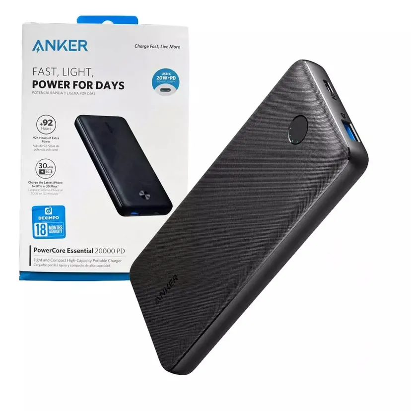 Power Core Essential 20000mAh PD 20W Power Bank BY PMH TECH
