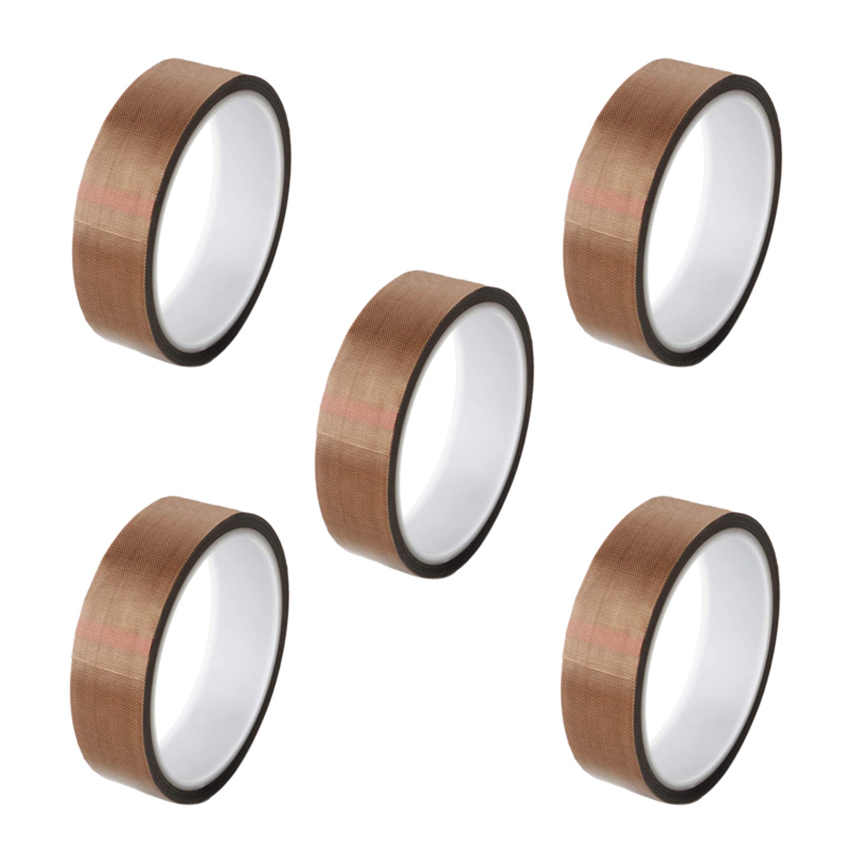 fasdaga 5X PTFE Tape/PTFE Tape for Vacuum Sealer Machine,Hand and Impulse Sealers (1 Inch x 33 Feet)