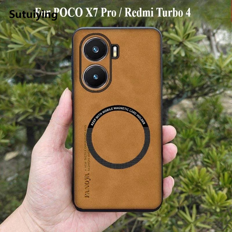 Sutuiying For Xiaomi Redmi Note 14 Pro 5G Case Redmi Note14 Pro + Plus Xiaomi Luxury Poco X7 5G Matte Shockproof Soft Protective Back Cover