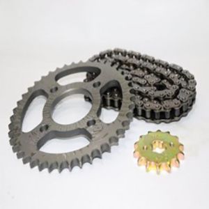 BAJAJ PULSAR 150 DIGITAL (4 WHOLE) CHAIN KIT FROM ROLON BRAND (CSB KIT F105)