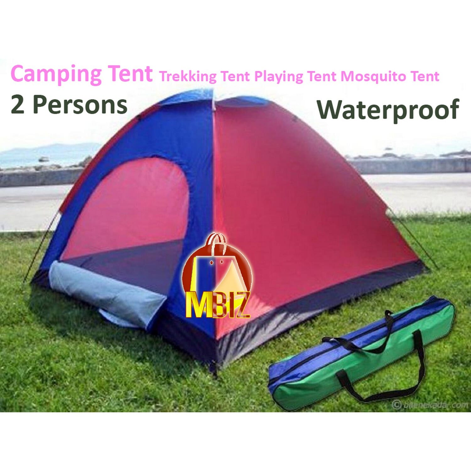 4 Person Camping Tent Trekking Tent Playing Tent Mosquito Tent