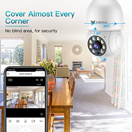 Wi-Fi Panorama Bulb Camera