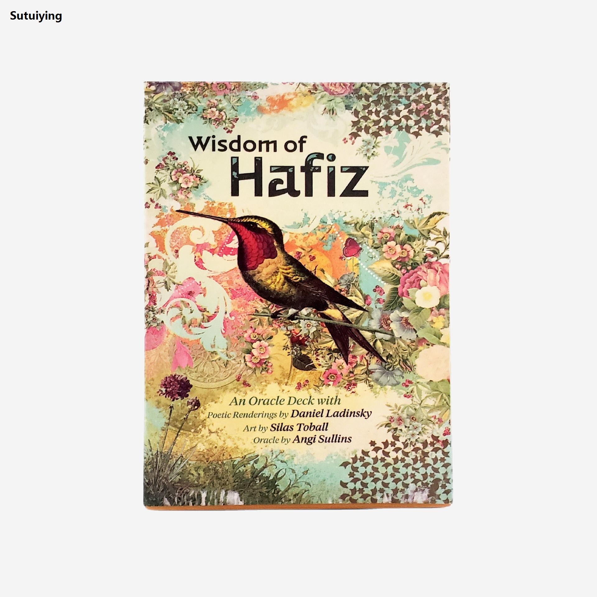 Sutuiying 2023 New Hafez Wisdom Oracle Card Board Game Family Bargain price Casual Game Card Mythology Destiny Divination