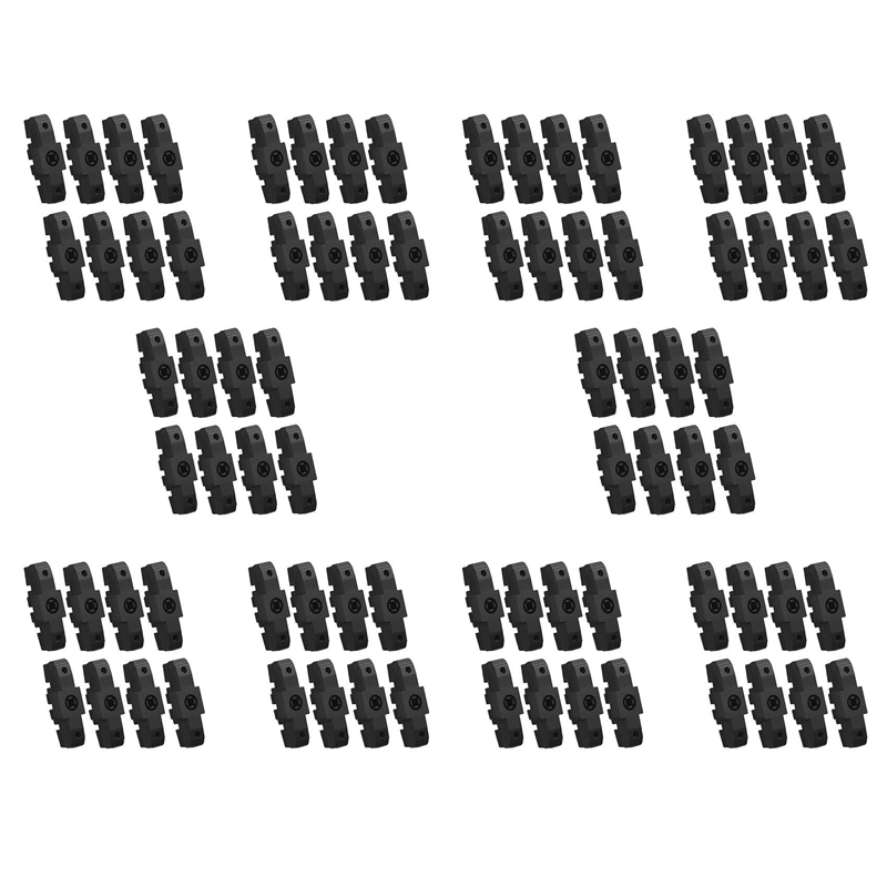 OUMERY 80PCS Bicycle Brake Shoes for HS11/ HS22/HS24/ HS33 /HS66 50MM Brake Block V-Brake Pad Road Bike Accessories