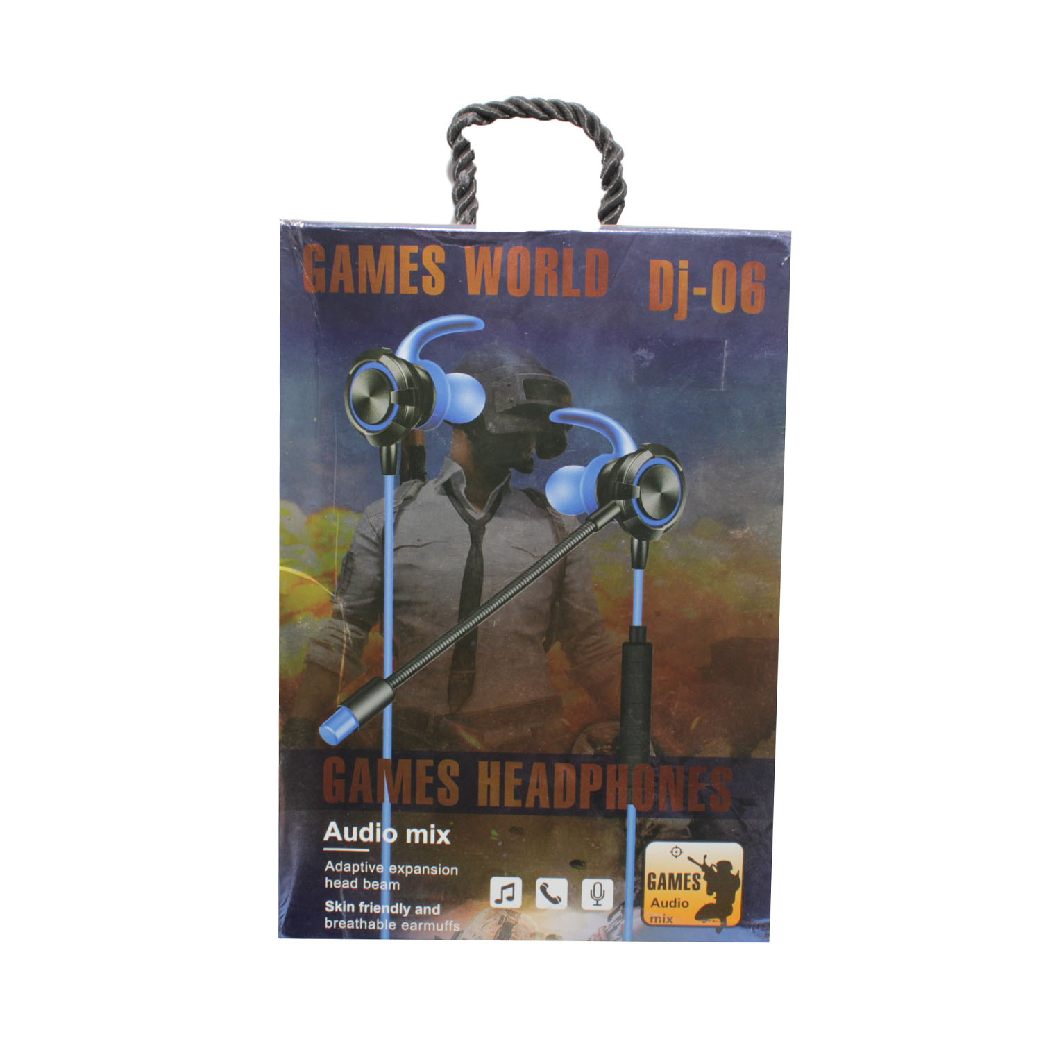 DJ-06 Gaming Headphone With Mic