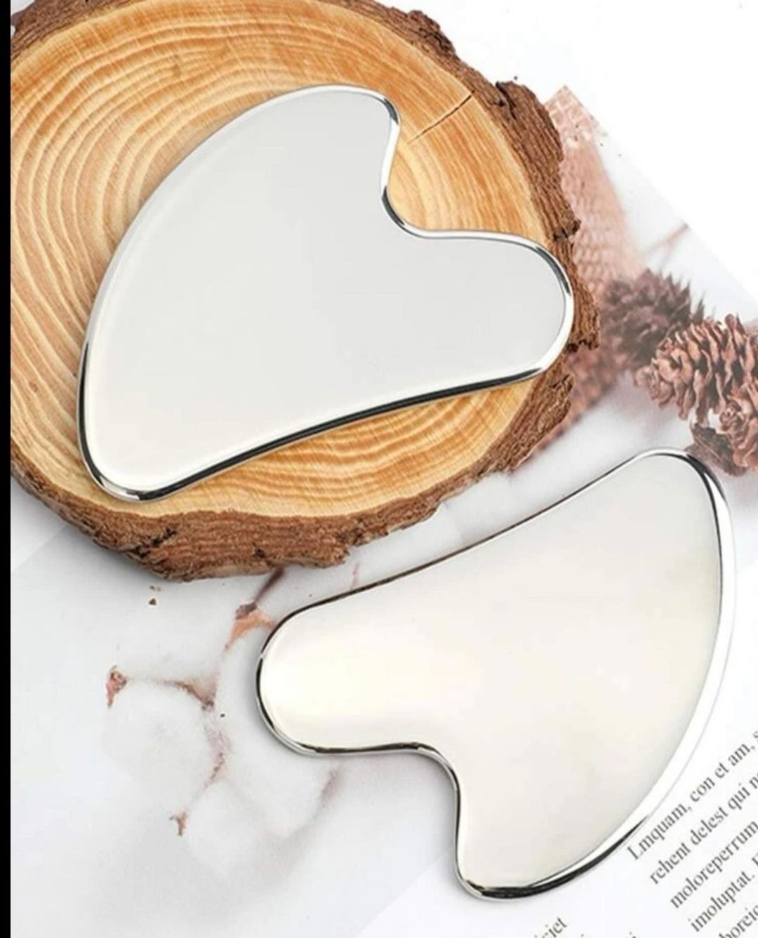 Gua Sha Stainless Steel Beauty Tool