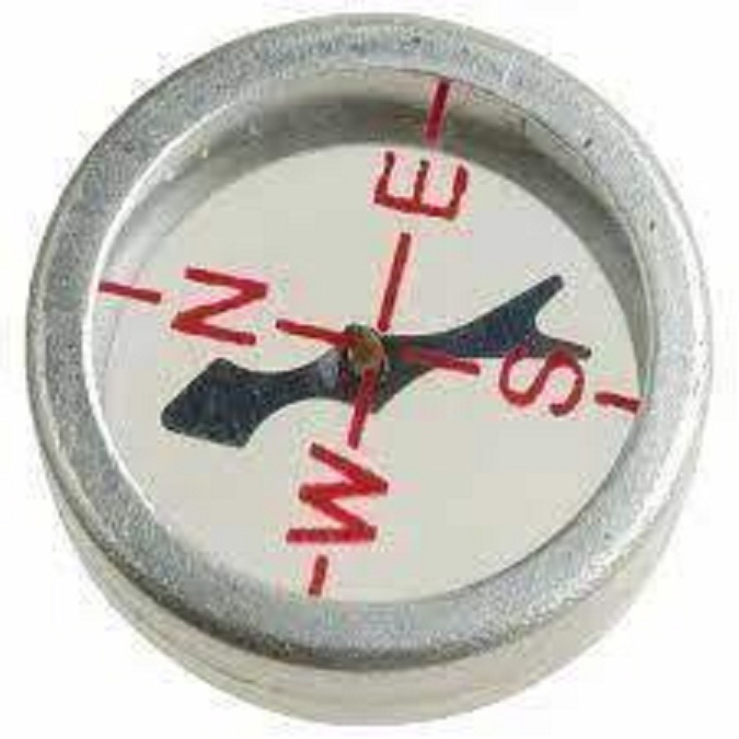 Magnetic Compass Both side - 4 piece