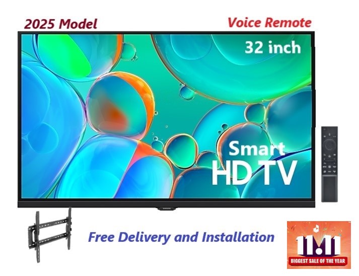Samsung 32 Inch Smart Tv With Voice Remote and 6 Monts Free NetTv Subscription- UA32H4520FUXXL