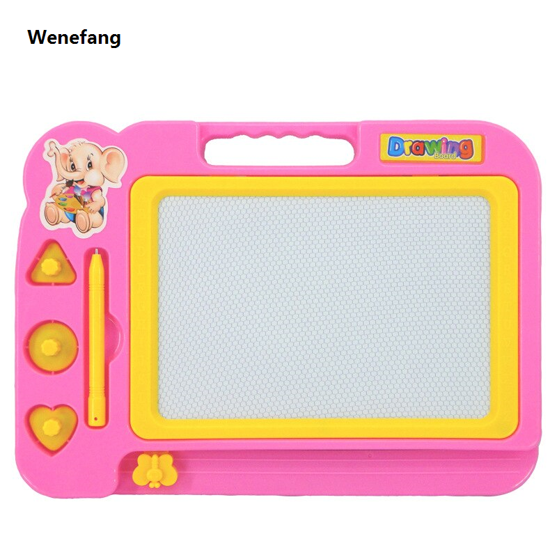 Wenefang 1 Set Painting Board Magnetic Writing Painting Drawing Educational Erasable Exercise Hand-on Ability Drawing Board Toy for Kids