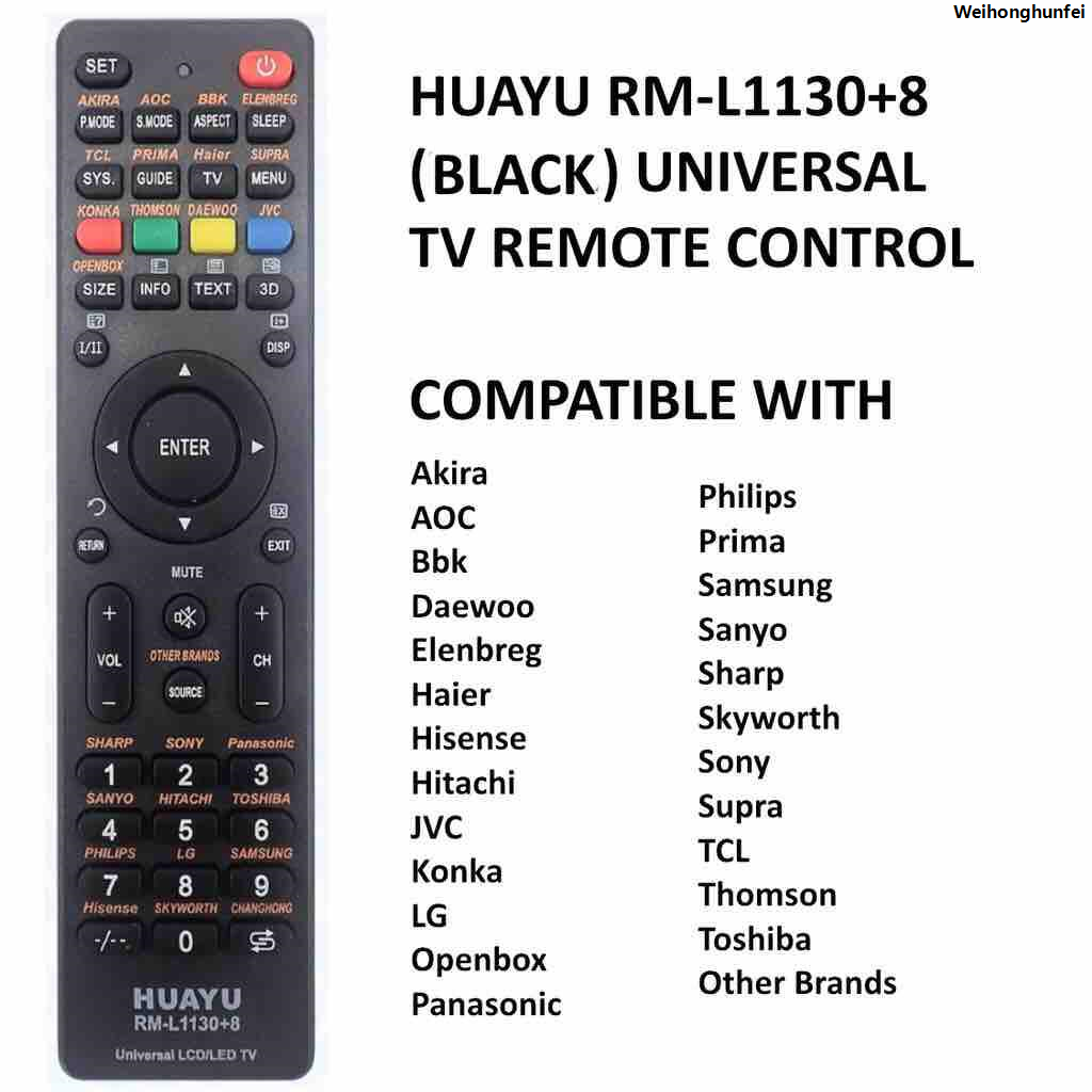 WeihonghunfeiAffordableUniversal Multi LED Tv Remote controller