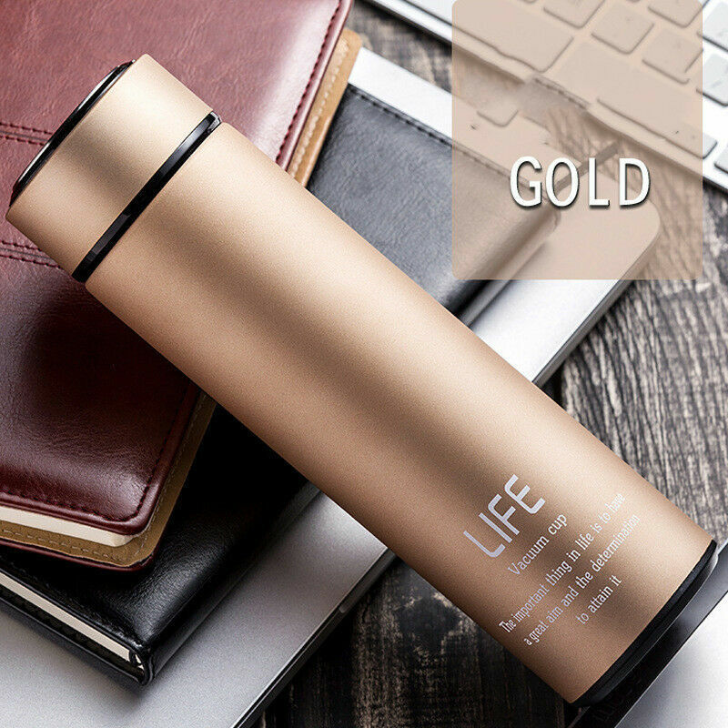 Portable Stainless Steel Vacuum Flask Thermos Cup Travel Water Bottle 450 Ml