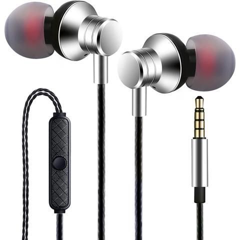 3.5mm Stereo Earphones Headset for All Smartphones