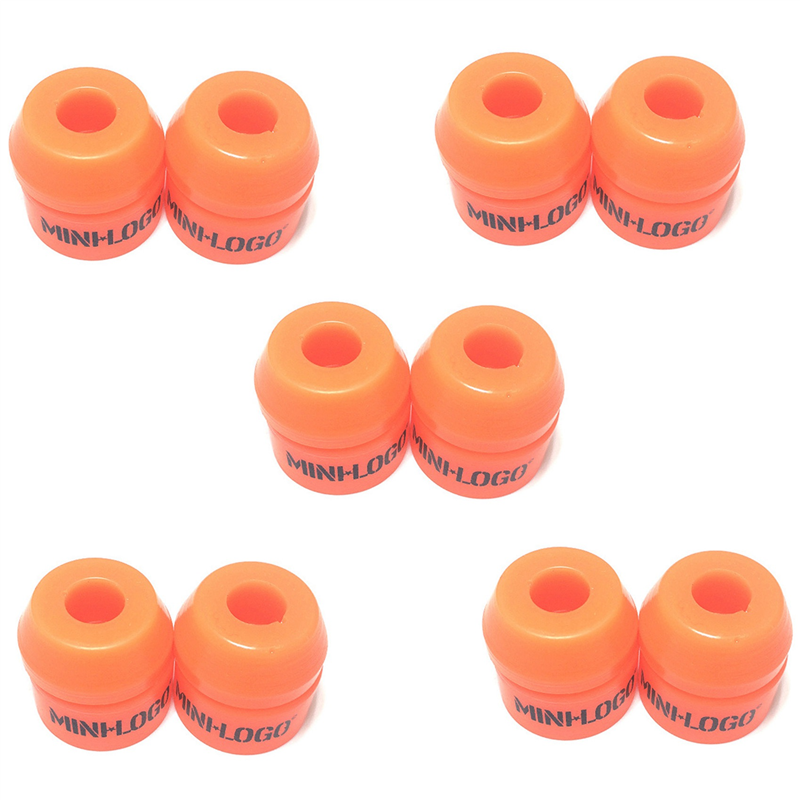 fasdaga 5X Minilogo Skateboard 94A Rebound Polyurethane Pad Skate Board Skating Deck Truck Steering Pad