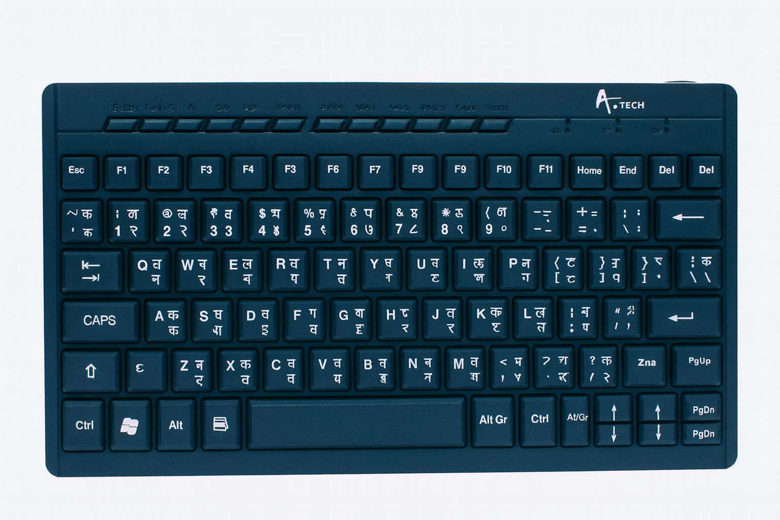 Nepali Font Keyboard Multimedia Nepali Mini Wired Keyboard