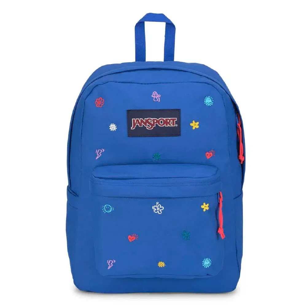Jansport SuperBreak Plus FX Backpack Kidcore Charms - image 1