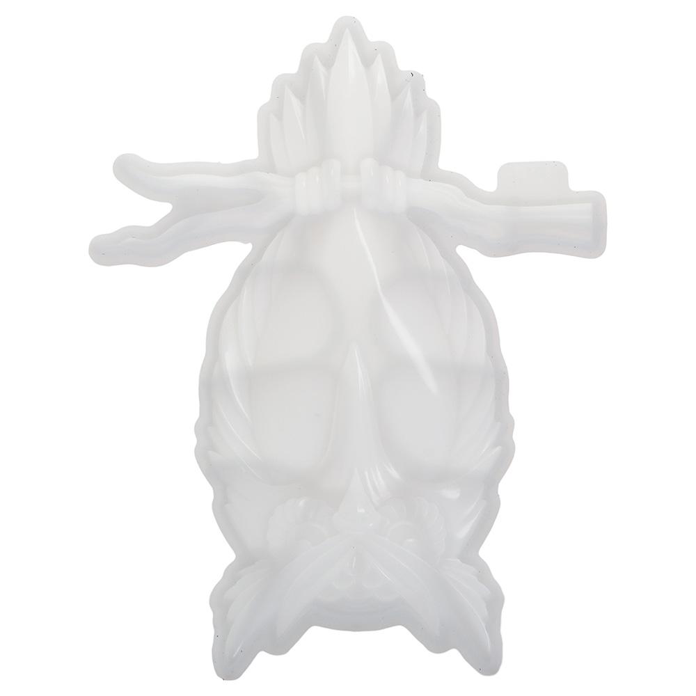 Creative Resin Mould Silicone 3D Owl Animal Silicone Moulds 15.7*20.3*2cm Owl Large Resin Mould Owl Resin Mould For Wall Hanging