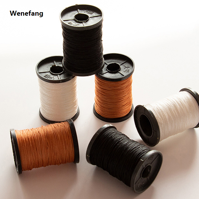 Wenefang 1 Pcs 50M Nylon Shoe Thread Cast Net Thread Sales promotion Super Tensile Nylon Line Woven Net Threads