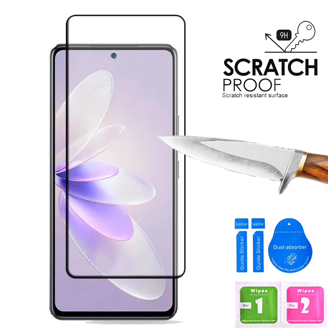Original Vivo V29 / Vivo V29 Pro Full Glue 0.2mm Tempered Glass